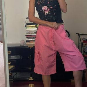 Vintage Oversized Cargo Shorts